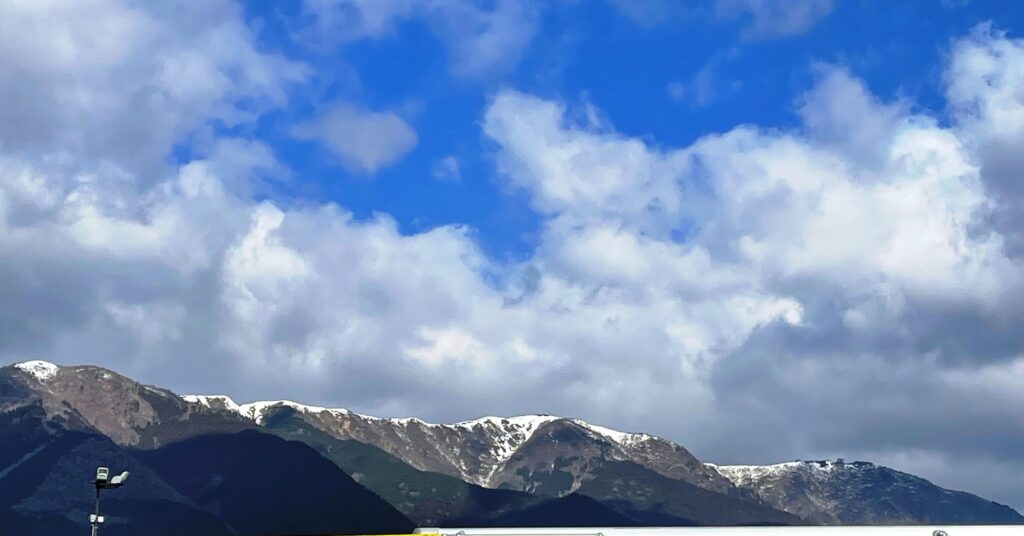 妹子の郷マルシェから見た景色