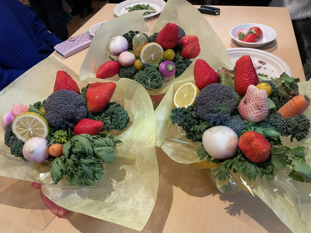 野菜とフルーツブーケ