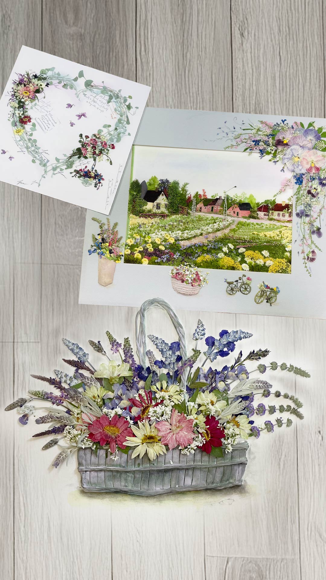 押し花教室について | 木と花工房 大きな木
